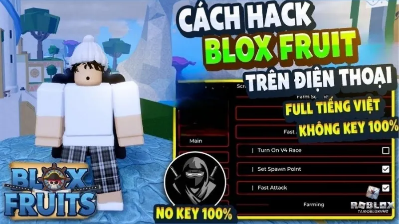Hướng dẫn cách cài đặt Hack Blox Fruits trên Điện thoại