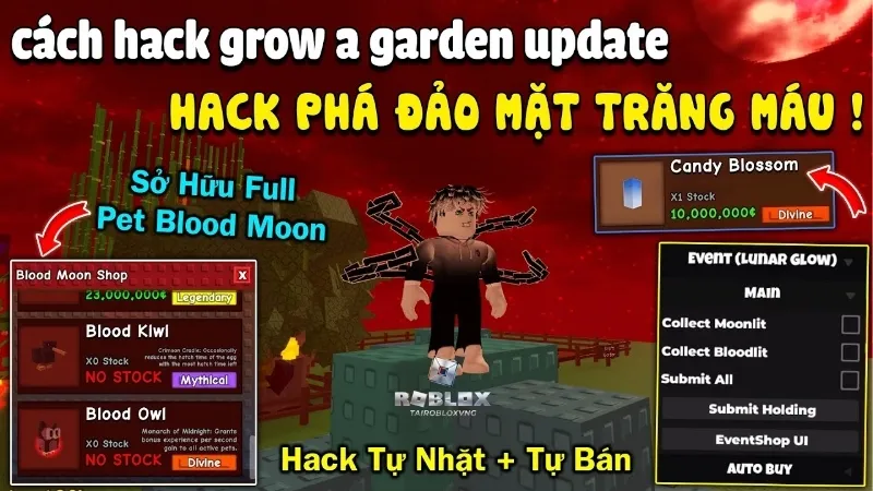 Các tính năng nổi bật của Script Hack Grow A Garden