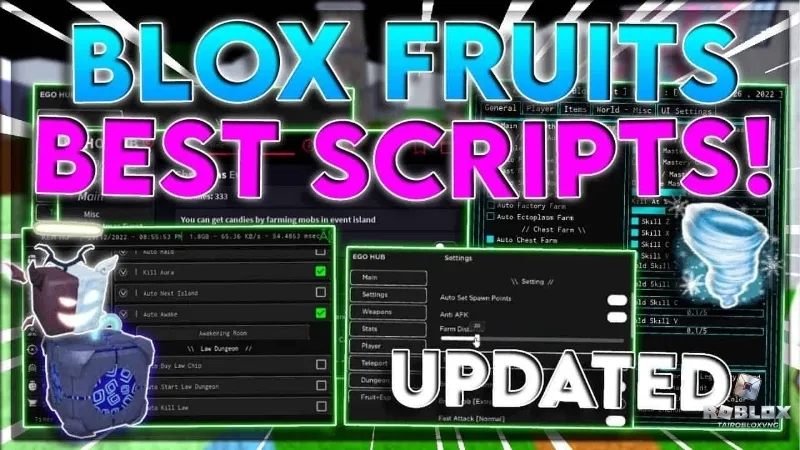 Các tính năng nổi bật của Script Blox Fruits