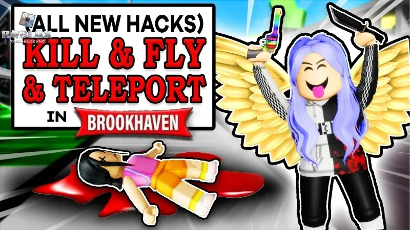 Tính năng vượt trội của bản Script Hack Brookhaven RP mới nhất