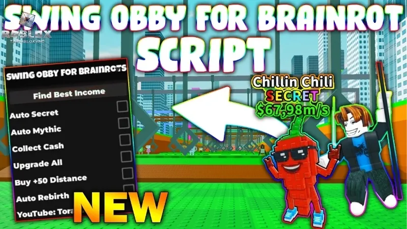 Giới thiệu về Swing Obby for Brainrots