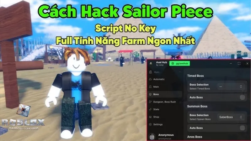 Tổng hợp Script Sailor Piece No Key mới nhất