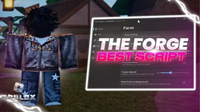 Hướng dẫn cách cài đặt Hack The Forge trên Mobile và PC