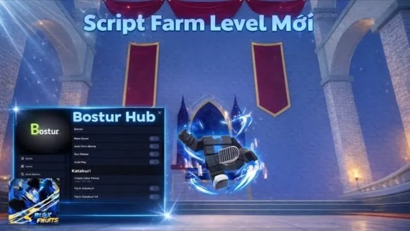 Cách Sử Dụng BOSTUR Để Chạy Script Blox Fruits