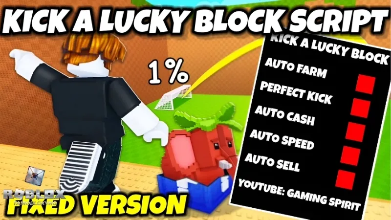 Các tính năng của Script Kick a Lucky Block mới nhất