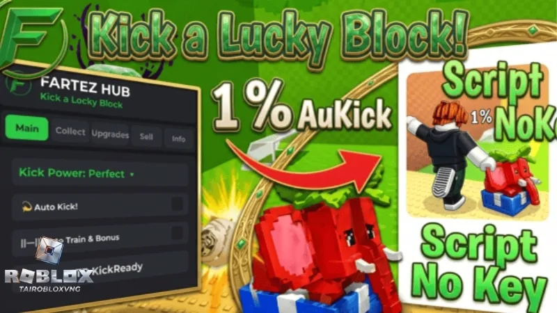 Giới thiệu về game Kick a Lucky Block