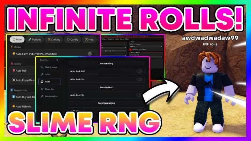 Những Đặc Quyền Ưu Việt Chỉ Có Tại Phiên Bản Hack Slime RNG