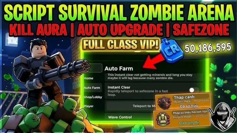Hướng Dẫn Chi Tiết Cách Hack Survive Zombie Arena